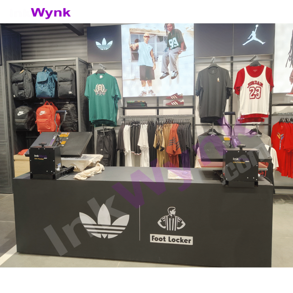 Live Printing Events for Your Store Launch