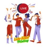 Live Printing for Businesses to Stand Out at Events